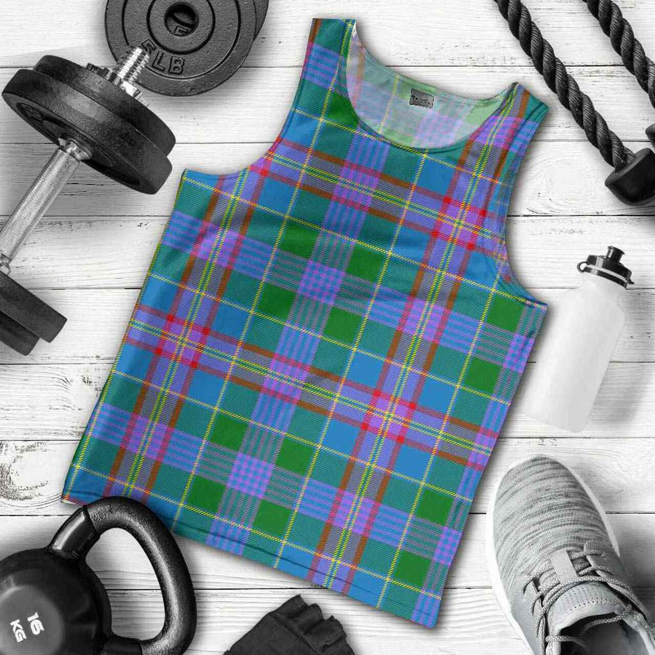 Ralston Tartan Plaid Men Tank Top