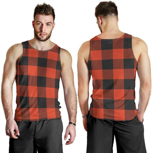 Rob Roy MacGregor Ancient Tartan Plaid Men Tank Top