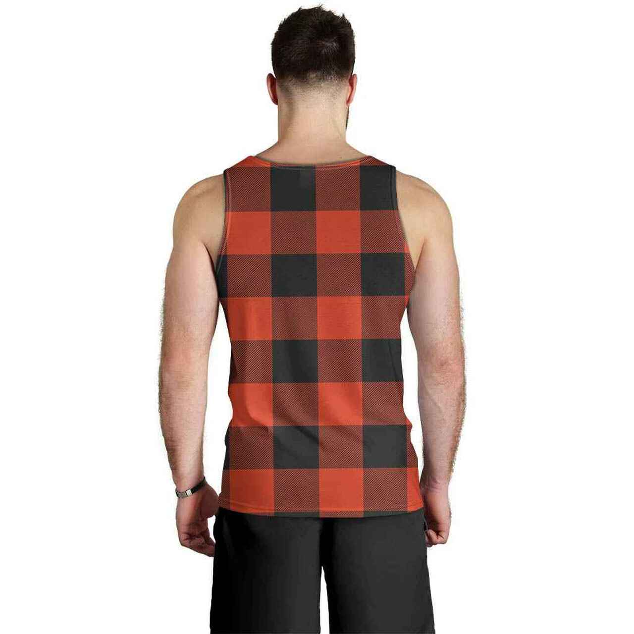 Rob Roy MacGregor Ancient Tartan Plaid Men Tank Top