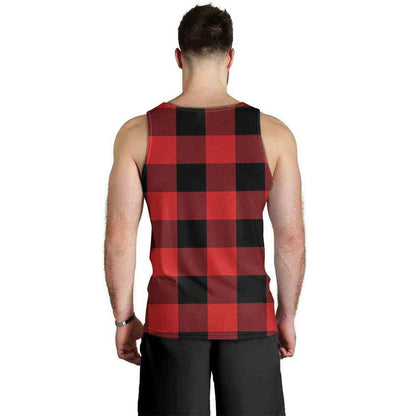 Rob Roy MacGregor Modern Tartan Plaid Men Tank Top