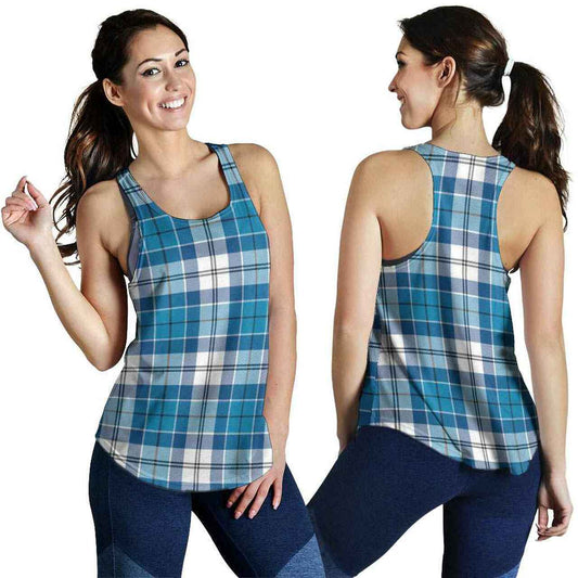 Roberton Tartan Plaid Women Racerback Tank