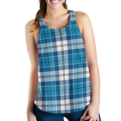 Roberton Tartan Plaid Women Racerback Tank