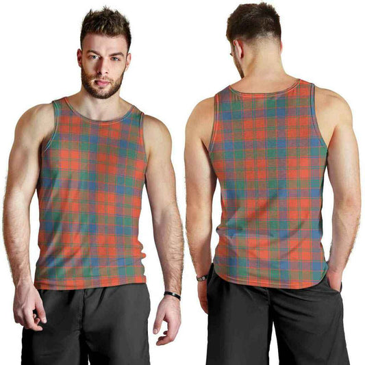 Robertson Ancient Tartan Plaid Men Tank Top