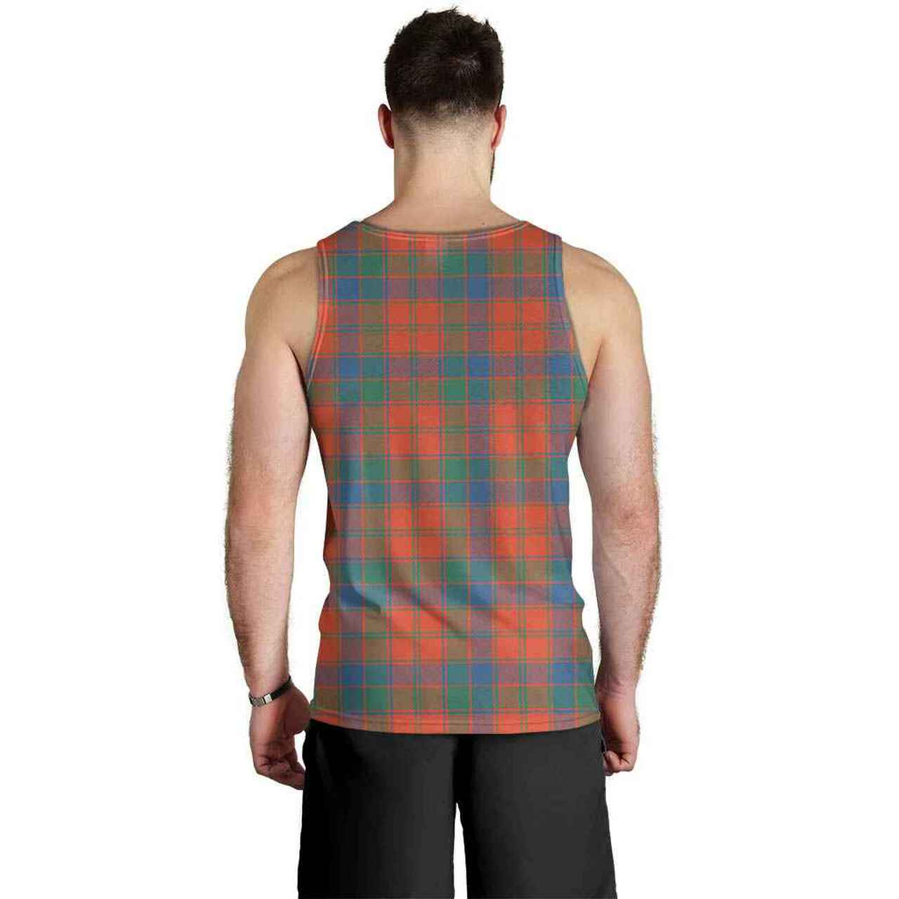 Robertson Ancient Tartan Plaid Men Tank Top