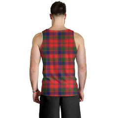 Robertson Tartan Crest Men Tank Top