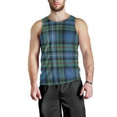 Robertson Hunting Ancient Tartan Plaid Men Tank Top