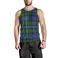 Robertson Hunting Modern Tartan Plaid Men Tank Top