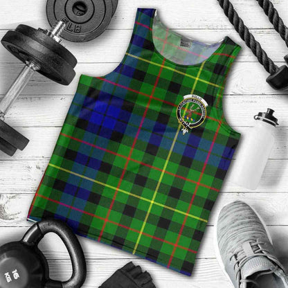 Rollo Tartan Crest Men Tank Top