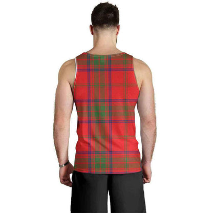 Ross Tartan Crest Men Tank Top