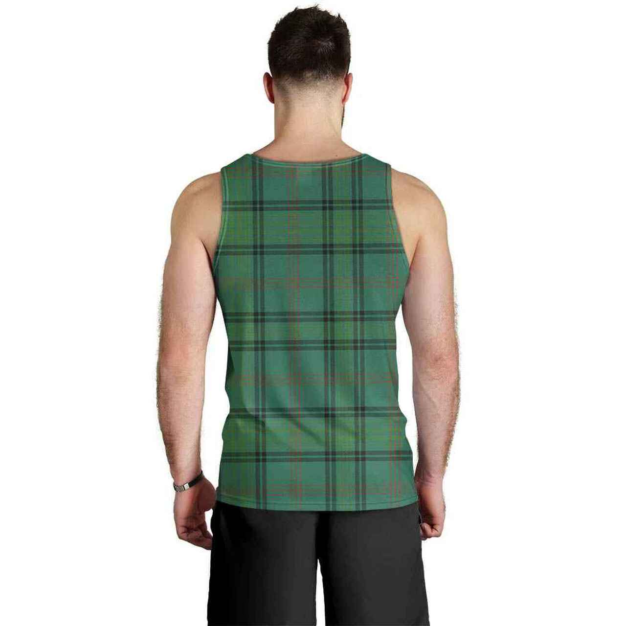 Ross Hunting Ancient Tartan Plaid Men Tank Top