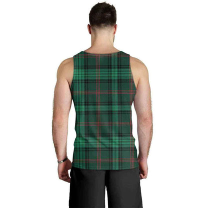 Ross Hunting Modern Tartan Plaid Men Tank Top