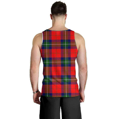 Ruthven Tartan Crest Men Tank Top