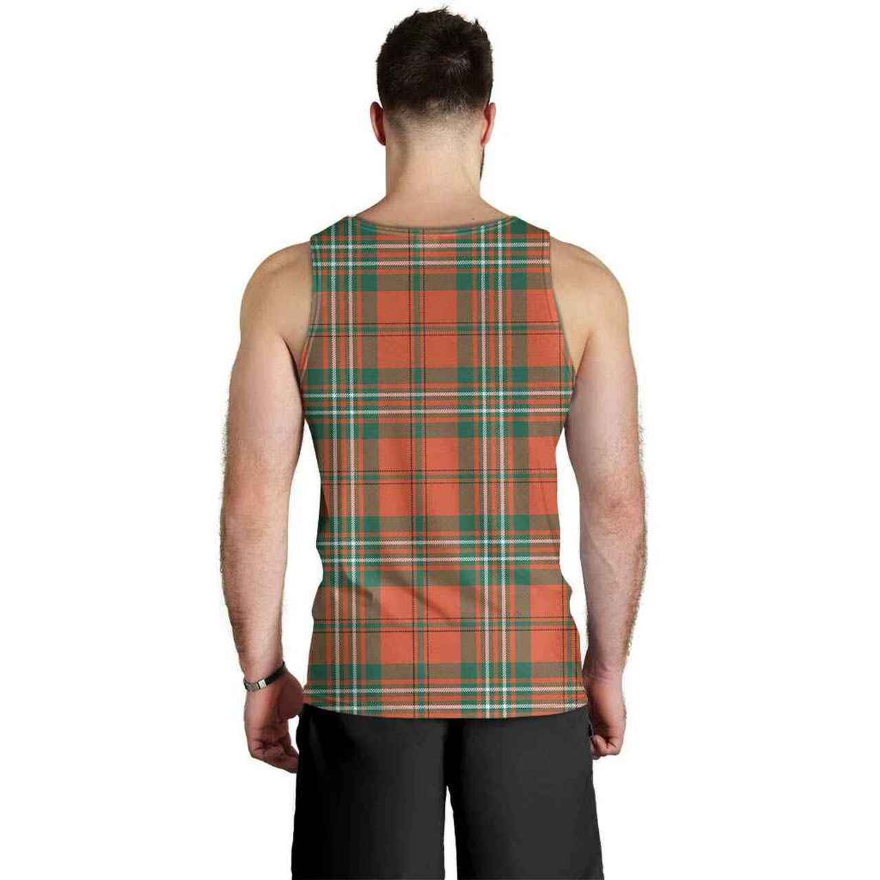 Scott Ancient Tartan Plaid Men Tank Top