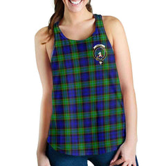 Sempill Tartan Crest Women Racerback Tank