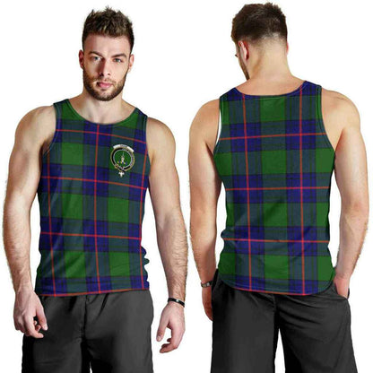 Shaw (of Tordarroch) Tartan Crest Men Tank Top