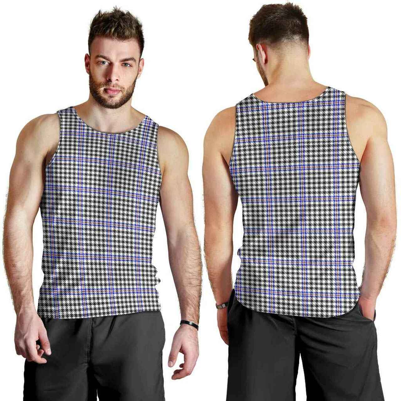 Sir Walter Scott Tartan Plaid Men Tank Top