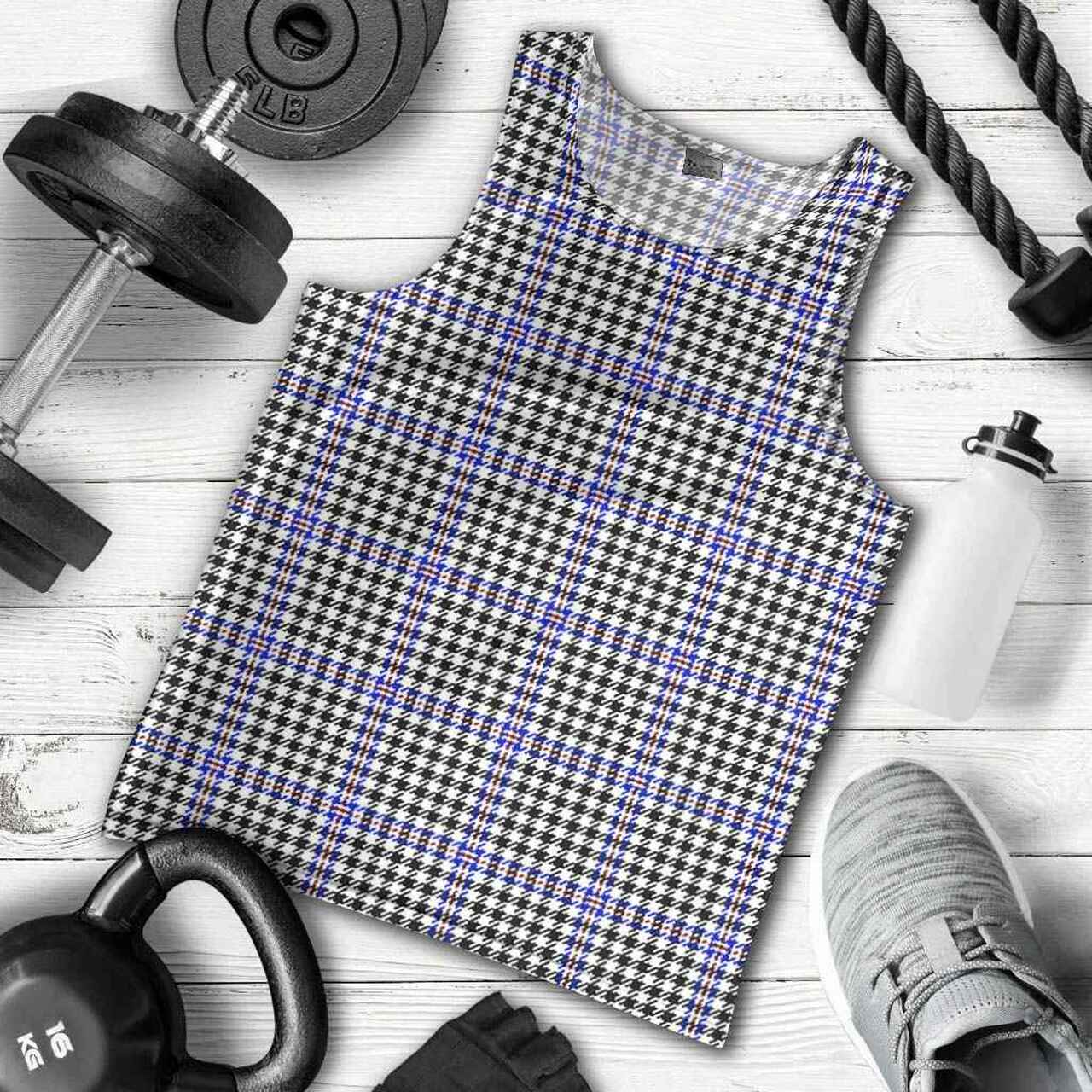 Sir Walter Scott Tartan Plaid Men Tank Top