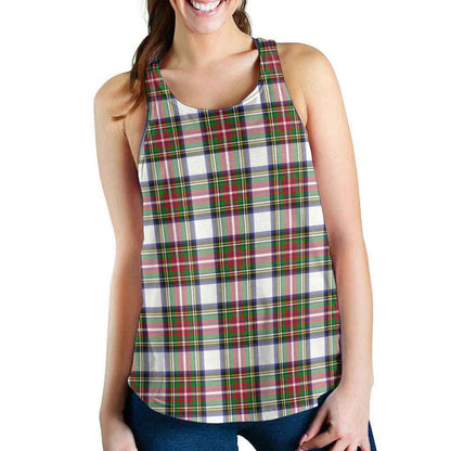 Stewart Dress Modern Tartan Plaid Women Racerback Tank