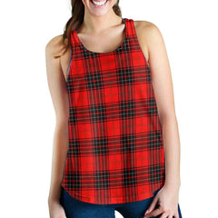 Wemyss Modern Tartan Plaid Women Racerback Tank