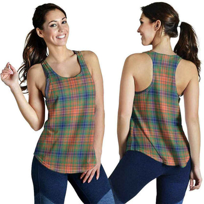 Wilson Ancient Tartan Plaid Women Racerback Tank