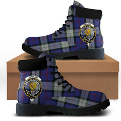 Sinclair Dress Tartan Plaid All Season Boots