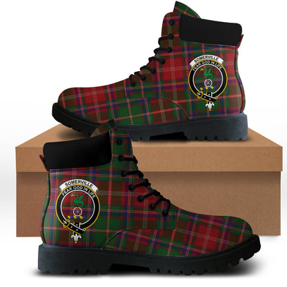 Somerville Tartan Plaid All Season Boots