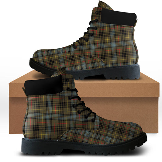 Stewart Hunting Weathered Tartan Plaid All Season Boots