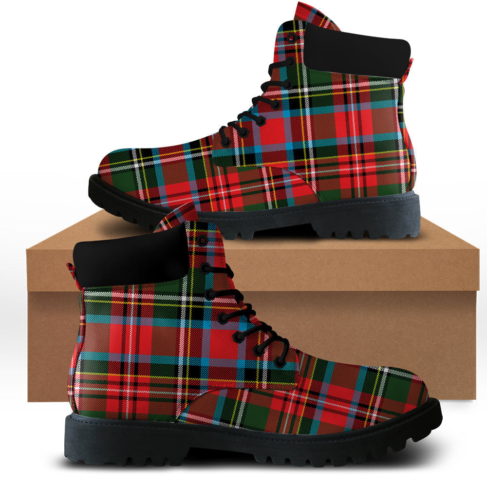 Stewart Royal Tartan Plaid All Season Boots