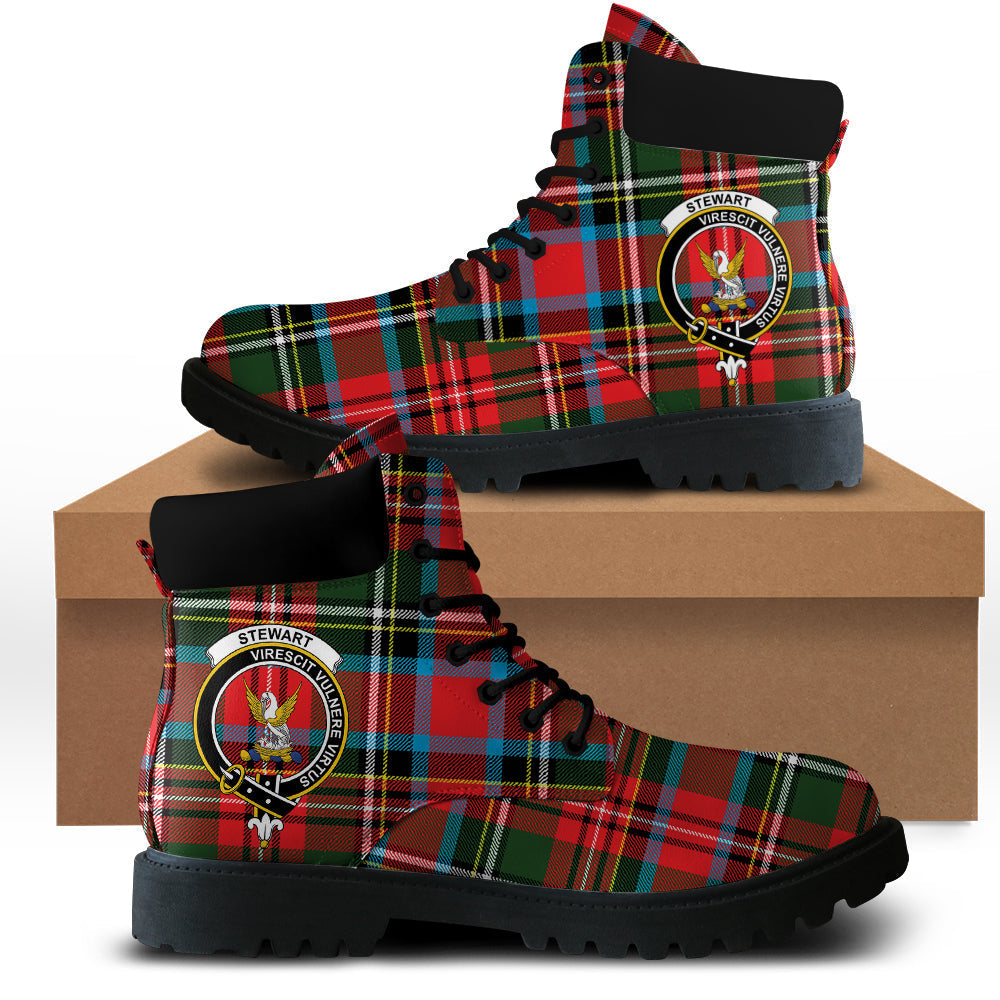 Stewart Royal Tartan Plaid All Season Boots