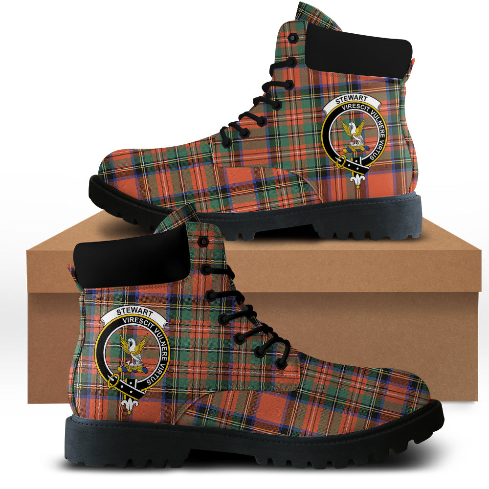 Stewart Royal Ancient Tartan Plaid All Season Boots