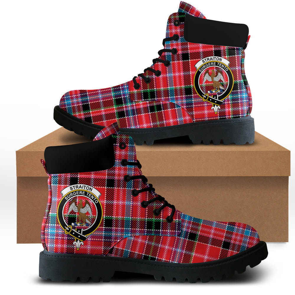 Straiton Tartan Plaid All Season Boots