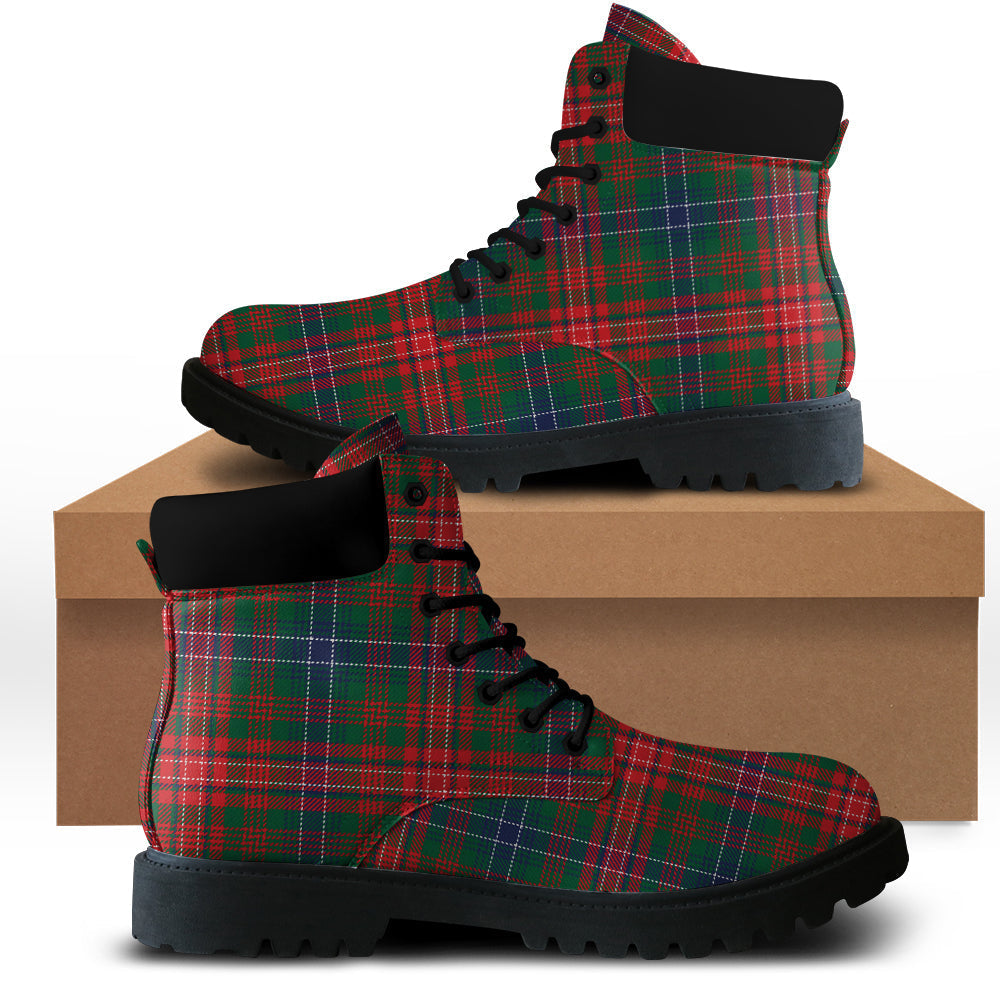 Wilson Modern Tartan Plaid All Season Boots